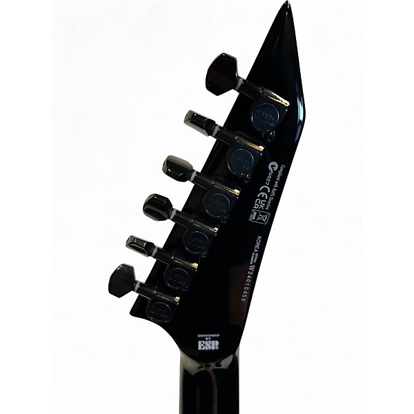 Used ESP LTD KH602 Kirk Hammett Signature Black Solid Body Electric Guitar