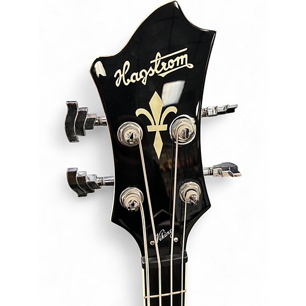 Used Hagstrom VIKING TRANSPARENT Red Hollow Body Electric Guitar