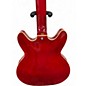 Used Hagstrom VIKING TRANSPARENT Red Hollow Body Electric Guitar