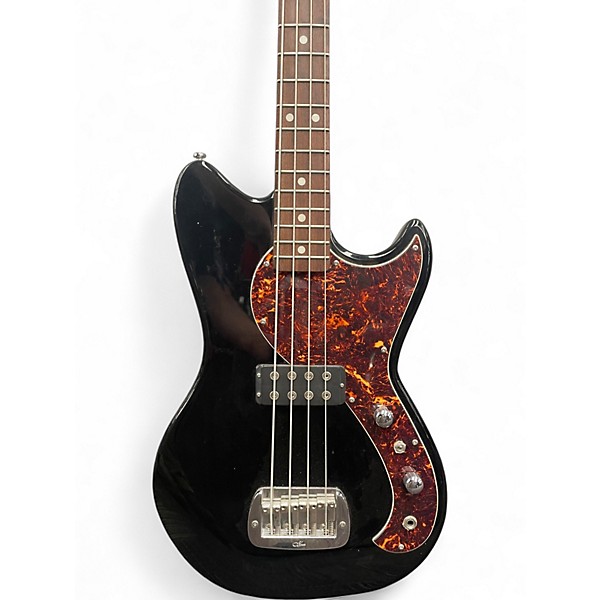 Used G&L Tribute Fallout Bass Short Scale Black Electric Bass Guitar