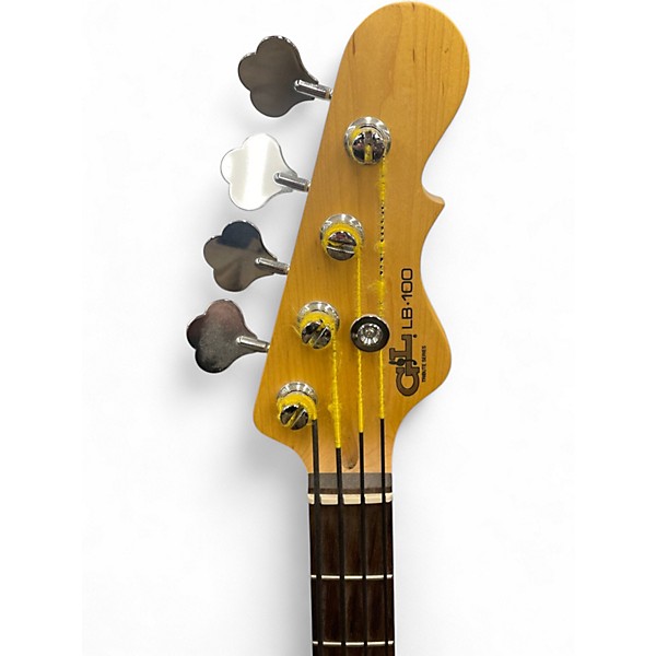 Used G&L Tribute LB100 Emerald Blue Metallic Electric Bass Guitar