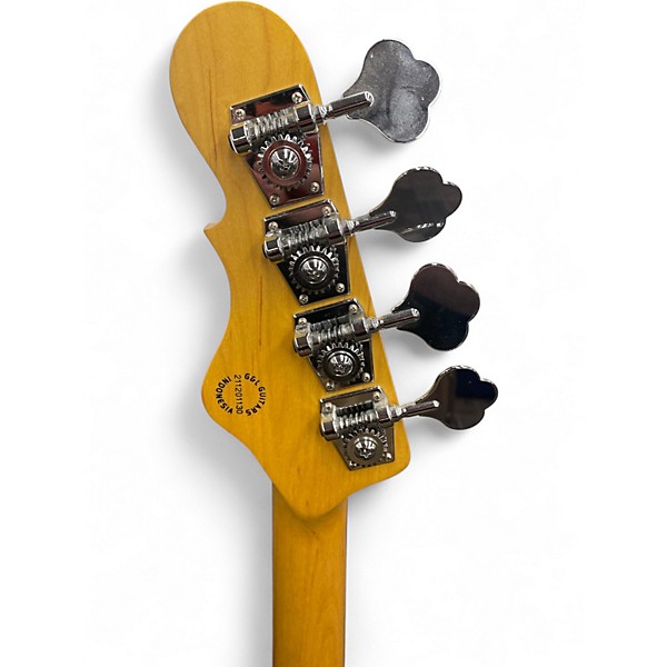 Used G&L Tribute LB100 Emerald Blue Metallic Electric Bass Guitar