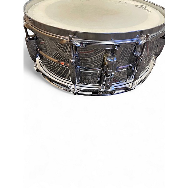 Used Pearl 14X5.5 Steel Shell Mirror Chrome Drum