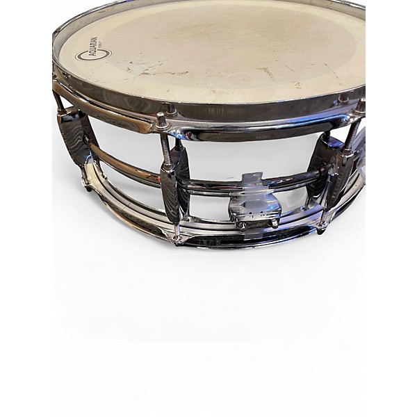 Used Pearl 14X5.5 Steel Shell Mirror Chrome Drum