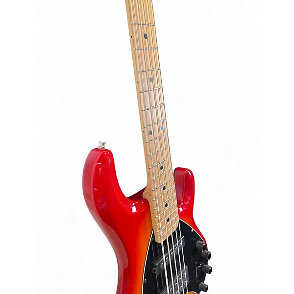 Used Ernie Ball Music Man Stingray 5 String 2 Color Sunburst Electric Bass Guitar