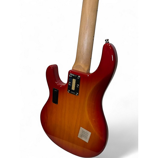 Used Ernie Ball Music Man Stingray 5 String 2 Color Sunburst Electric Bass Guitar