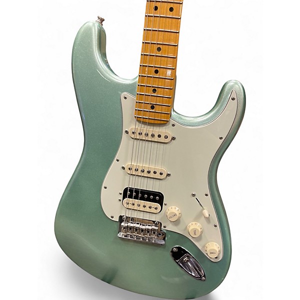 Used Fender American Professional II Stratocaster HSS MYSTIC SURF GREEN Solid Body Electric Guitar