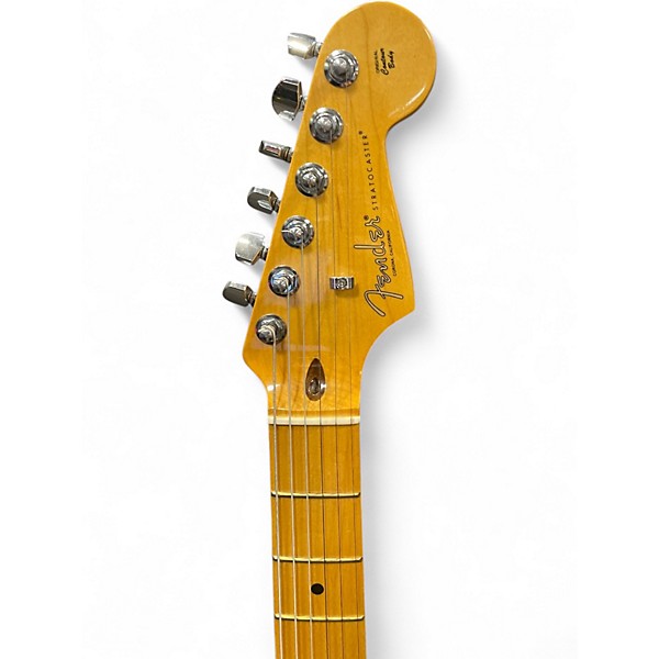 Used Fender American Professional II Stratocaster HSS MYSTIC SURF GREEN Solid Body Electric Guitar