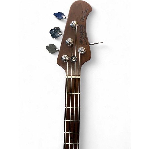 Used Sterling by Music Man RAY34HH Natural Burst Electric Bass Guitar