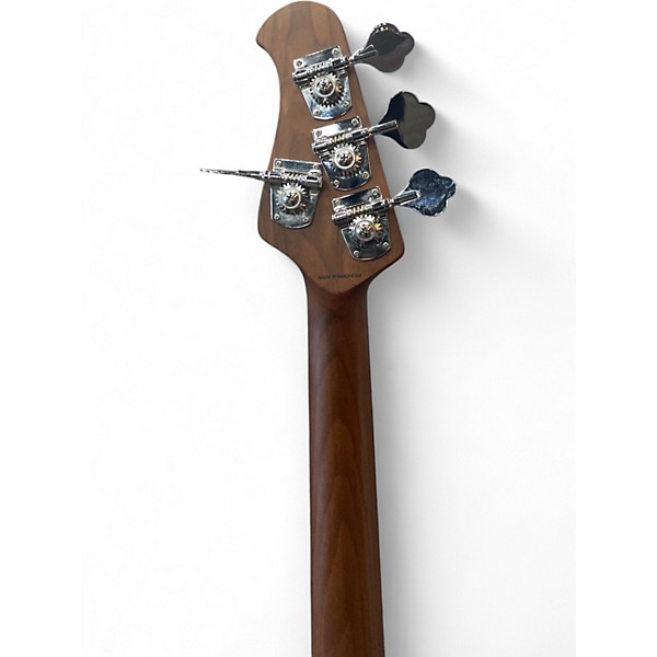 Used Sterling by Music Man RAY34HH Natural Burst Electric Bass Guitar