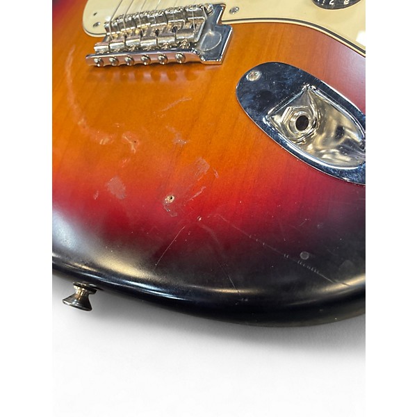 Used Fender Highway One Stratocaster 3 Color Sunburst Solid Body Electric Guitar