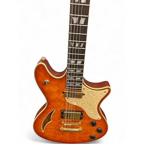 Used 2003 Schecter Guitar Research TSH12 Classic VINTAGE QUILT Solid Body Electric Guitar