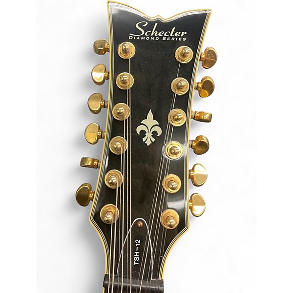 Used 2003 Schecter Guitar Research TSH12 Classic VINTAGE QUILT Solid Body Electric Guitar