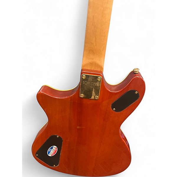 Used 2003 Schecter Guitar Research TSH12 Classic VINTAGE QUILT Solid Body Electric Guitar