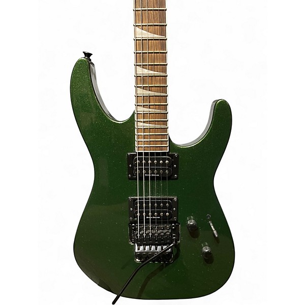 Used Jackson X Series Soloist Manalishi Green Solid Body Electric Guitar