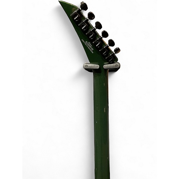 Used Jackson X Series Soloist Manalishi Green Solid Body Electric Guitar