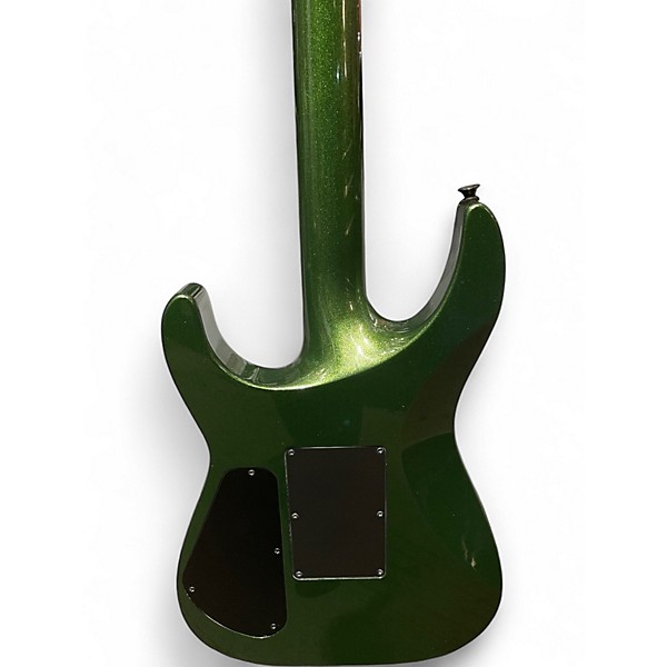 Used Jackson X Series Soloist Manalishi Green Solid Body Electric Guitar