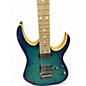 Used Ibanez Prestige RG-652_AHM NEBULA GREEN Solid Body Electric Guitar