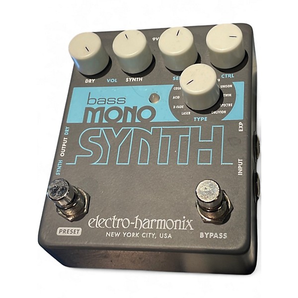 Used Electro-Harmonix Bass Mono Synth Bass Bass Effect Pedal