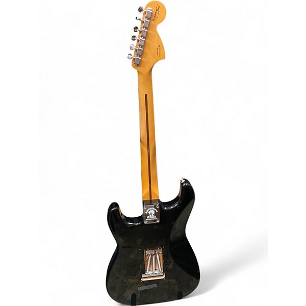 Used 2015 Fender Jimi Hendrix Stratocaster Black Solid Body Electric Guitar