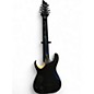 Used Schecter Guitar Research Blackjack SLS Black Solid Body Electric Guitar