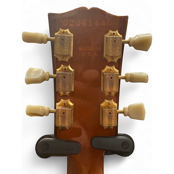 Used 2001 Gibson Les Paul Special Trans Amber Solid Body Electric Guitar