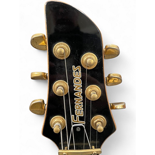 Used Fernandes FR75 Burgundy Solid Body Electric Guitar