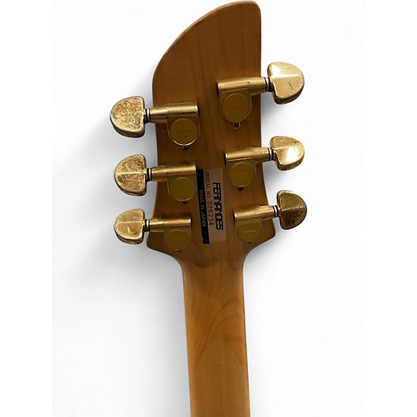 Used Fernandes FR75 Burgundy Solid Body Electric Guitar