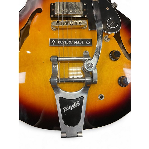 Used Epiphone ES-335 PRO Bigsby Bridge 2 Color Sunburst Hollow Body Electric Guitar