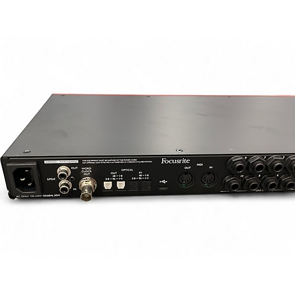 Used Focusrite Scarlett 18i20 Audio Interface