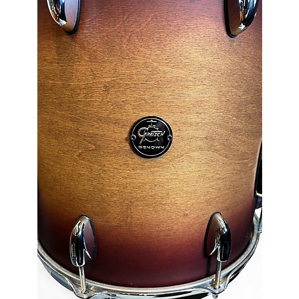 Used Gretsch Drums 3 Piece RENOWN RN2-J483 SATIN TOBACCO BURST Drum Kit