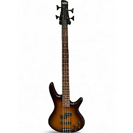 Used Ibanez GSRM20 Mikro Short Scale Brown Sunburst Electric Bass Guitar