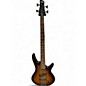 Used Ibanez GSRM20 Mikro Short Scale Brown Sunburst Electric Bass Guitar thumbnail