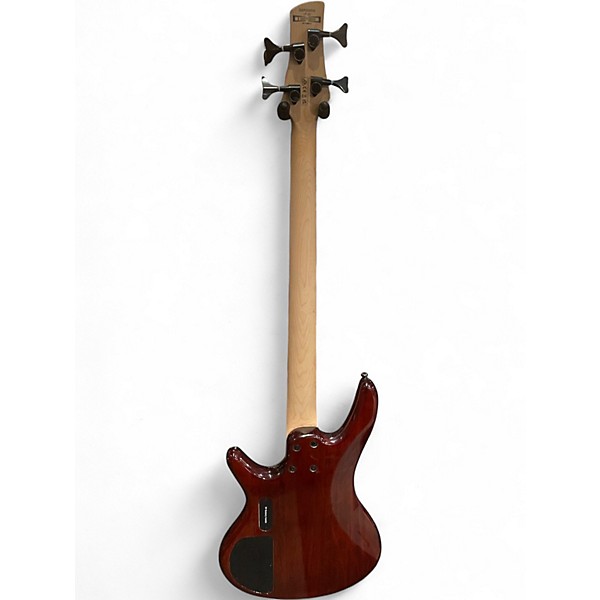 Used Ibanez GSRM20 Mikro Short Scale Brown Sunburst Electric Bass Guitar