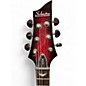 Used Schecter Guitar Research Diamond Series PT Crimson Red Burst Solid Body Electric Guitar