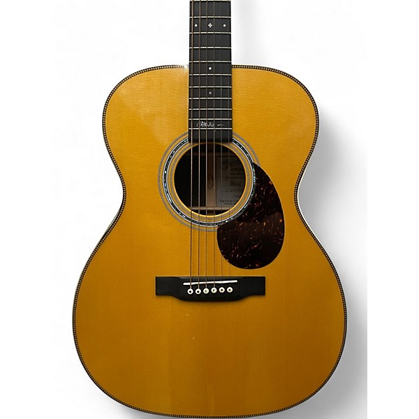 Used Martin OMJM John Mayer Signature Natural Acoustic Electric Guitar
