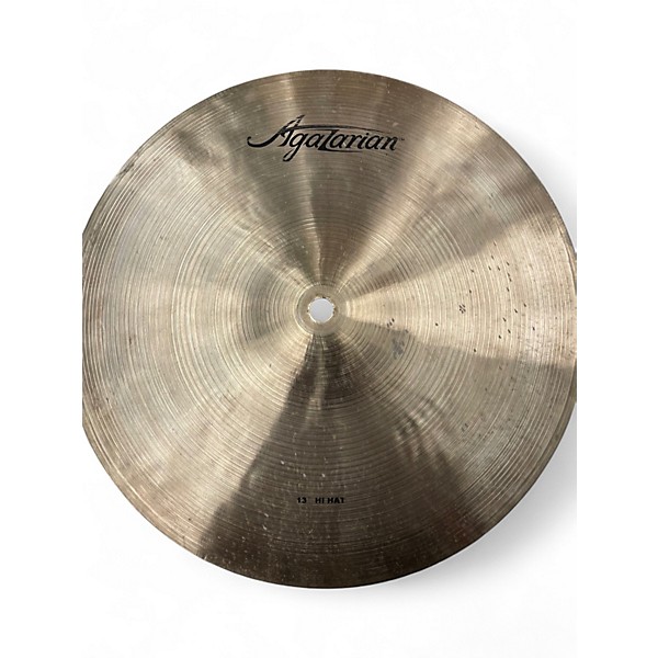 Used Agazarian 13in HI-HAT Cymbal