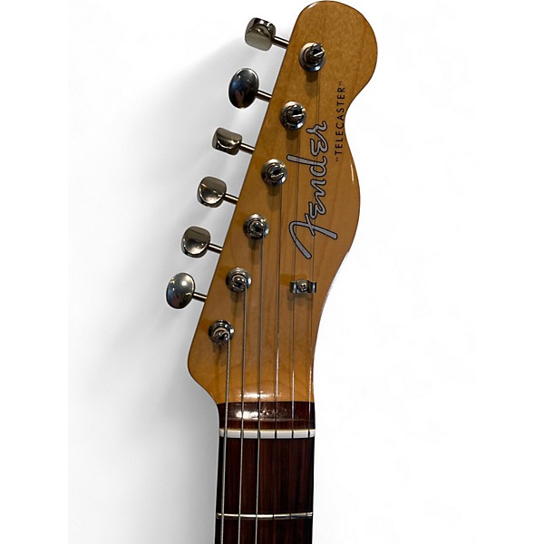 Used Fender Vintera 60s Telecaster Modified Pau Ferro Fingerboard Blue Solid Body Electric Guitar