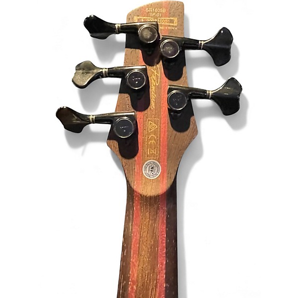 Used Ibanez SR1605B Blue Electric Bass Guitar