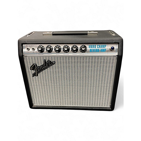 Used Fender '68 Vibro Champ Reverb Tube Guitar Combo Amp