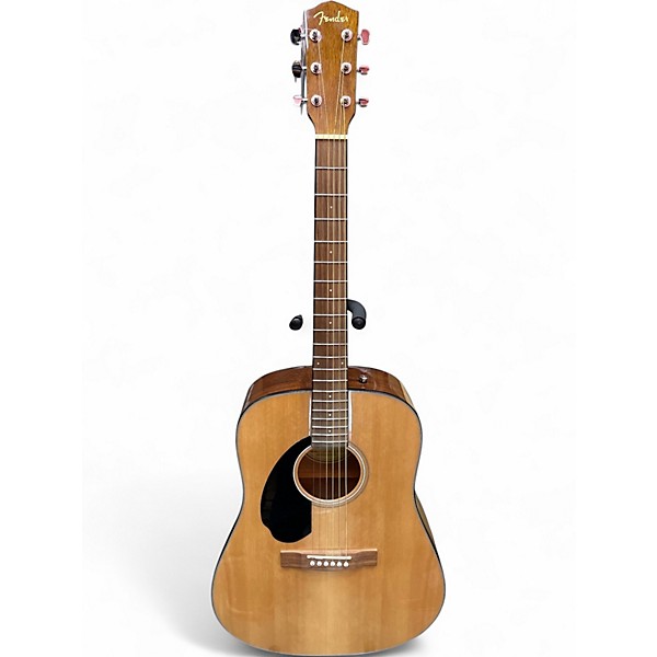 Used Fender Cd-60sLH Natural Acoustic Guitar