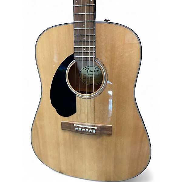 Used Fender Cd-60sLH Natural Acoustic Guitar
