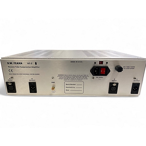 Used Dw Fearn VT7 Compressor