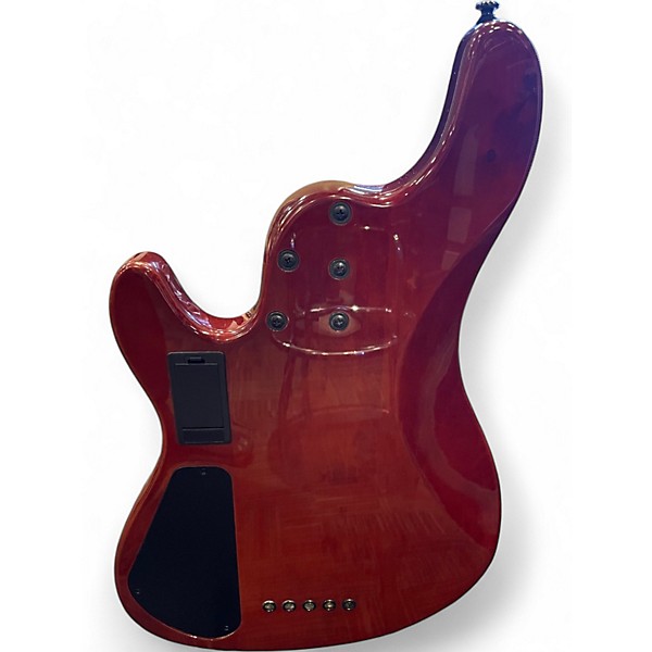 Used Cort GB Fusion 5 Antique Brown Burst Electric Bass Guitar