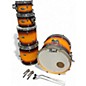 Used Pearl 5 Piece Decade Maple Brown Sunburst Drum Kit thumbnail