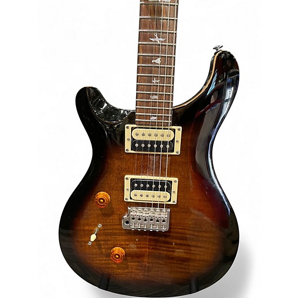 Used PRS SE Custom 24 2 Color Sunburst Solid Body Electric Guitar