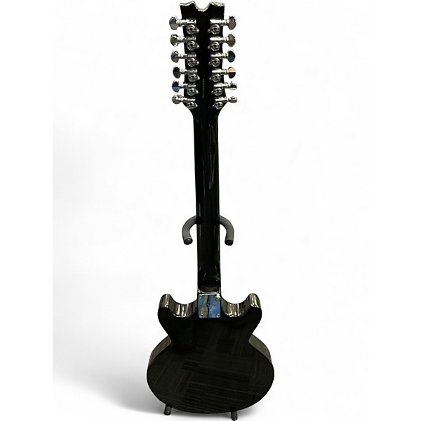 Used Dean Boca 12 Black Solid Body Electric Guitar