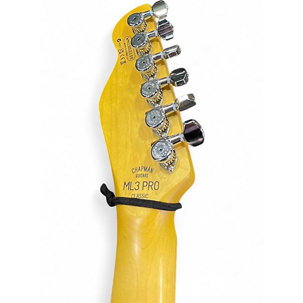 Used Chapman ML3 PRO THINLINE BLACK SPARKLE Hollow Body Electric Guitar