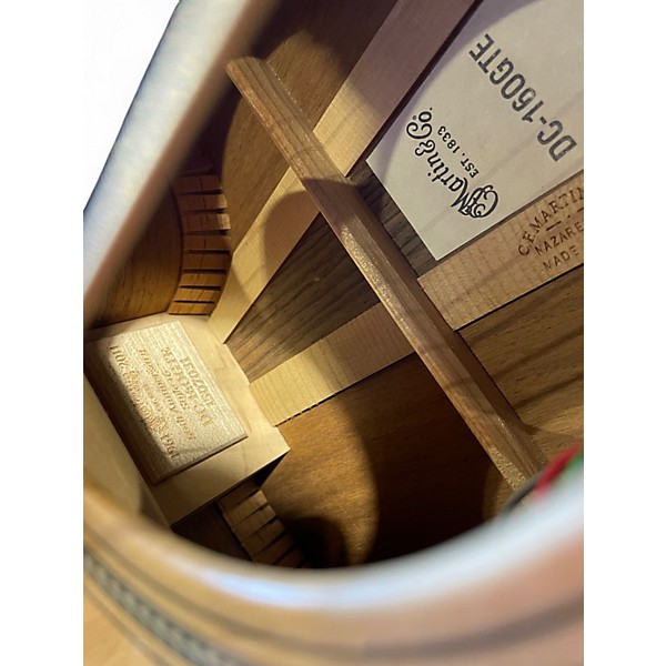 Used Martin DC160GTE 50th anniversary Natural Acoustic Electric Guitar