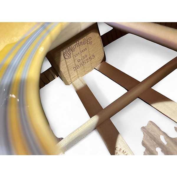 Used Martin D35 Natural Acoustic Guitar